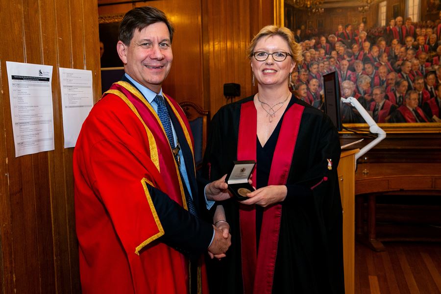 Professor Michael Escudier and Professor Sue Cunningham