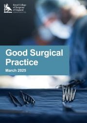 Good Surgical Practice Guide 2025 Cover