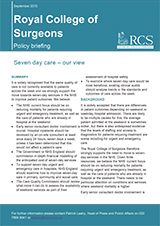 Front cover of the report