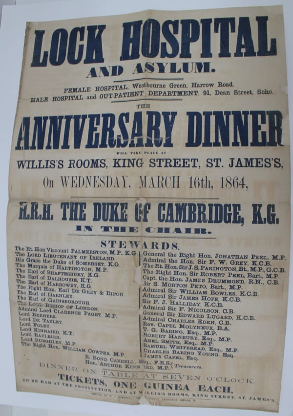 History Day, London Lock 3: poster from 'Sample of appeals'