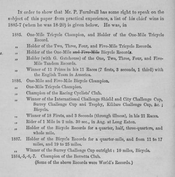 Furnivall 2 race results