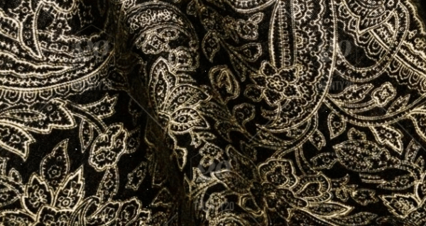 3: fabric from a Jacquard loom