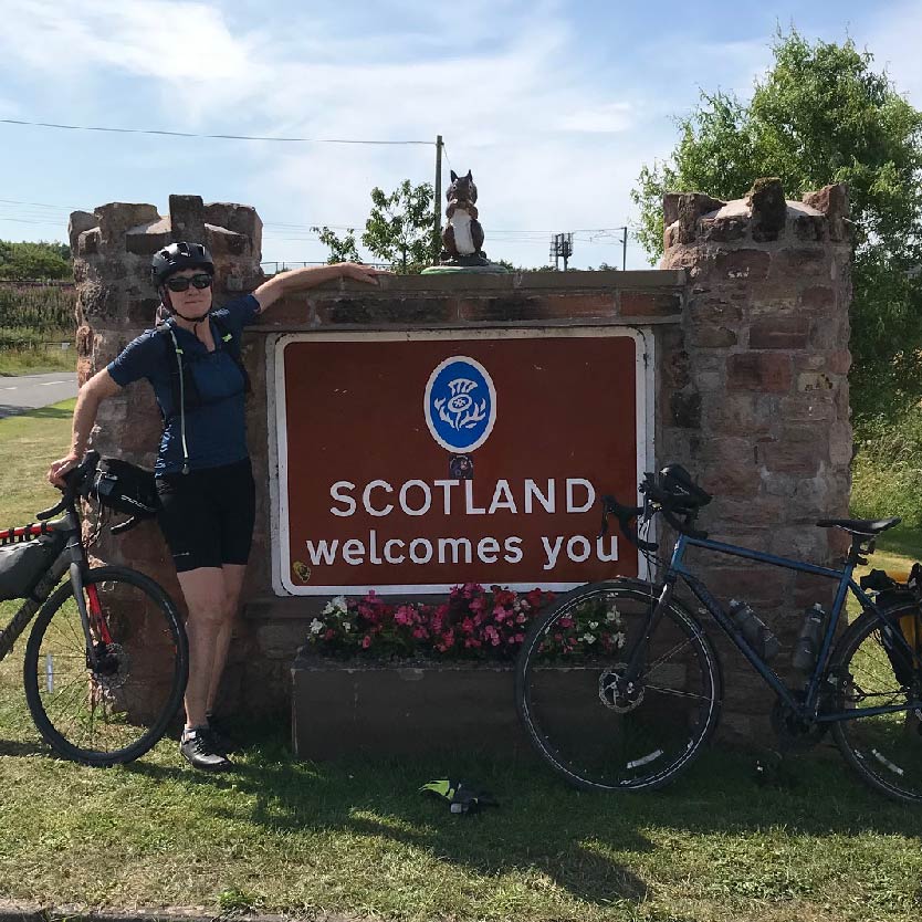 Arriving in Scotland